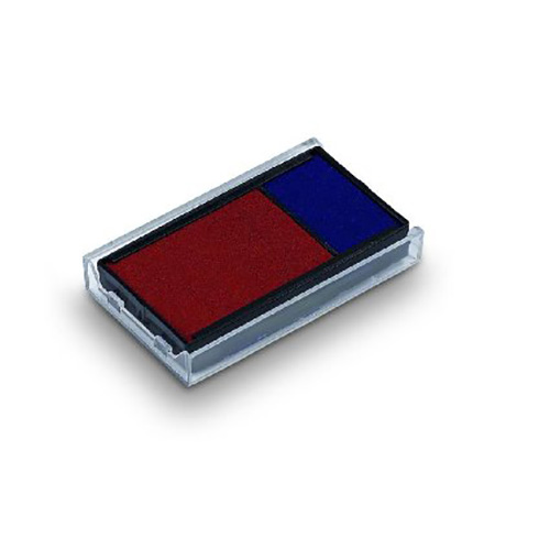 Ersatzstempelkissen blau / rot