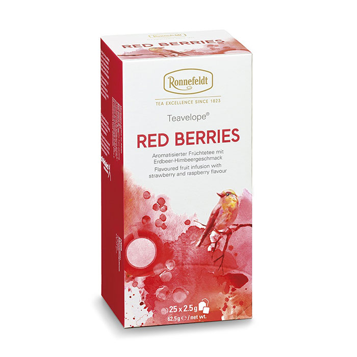 Tee Ronnefeldt Teavelope Red Berries 25 x 2,5 g