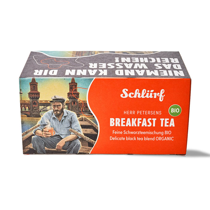 Tee Schlürf Herr Petersen Breakfast Tea 20 x 2,25 g