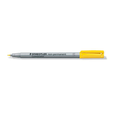 Folienschreiber 0,4 mm (S) gelb